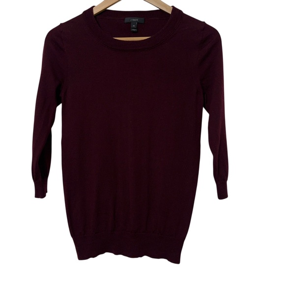 J Crew Womens Crewneck Sweater Size XS Business Casual Autumn Fall Work - Picture 4 of 4